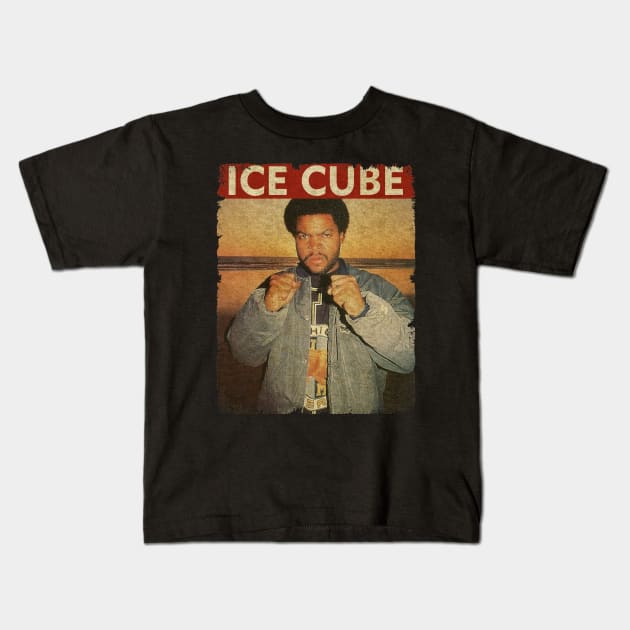 Ice Cube - RETRO STYLE Kids T-Shirt by Mama's Sauce